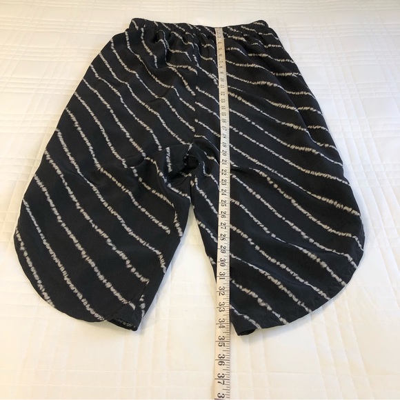 BCBGMaxAzria Black Silk Strapless Midi Jumpsuit. Sz S - Picture 14 of 16